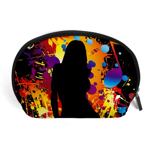 Clap Girl Accessory Pouch (Large) from ArtsNow.com Front