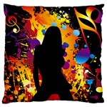 Clap Girl Standard Flano Cushion Case (Two Sides)