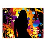 Clap Girl Double Sided Flano Blanket (Mini)