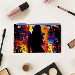 Clap Girl Cosmetic Bag (XS) from ArtsNow.com Front