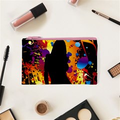 Clap Girl Cosmetic Bag (XS) from ArtsNow.com Front