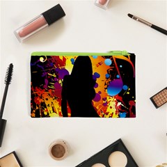 Clap Girl Cosmetic Bag (XS) from ArtsNow.com Back