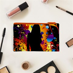 Clap Girl Cosmetic Bag (XS) from ArtsNow.com Back