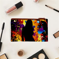Clap Girl Cosmetic Bag (XS) from ArtsNow.com Back