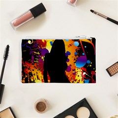 Clap Girl Cosmetic Bag (XS) from ArtsNow.com Back