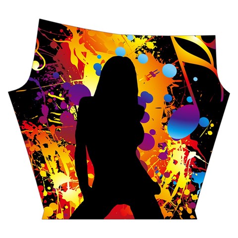 Clap Girl Yoga Cropped Leggings from ArtsNow.com Right