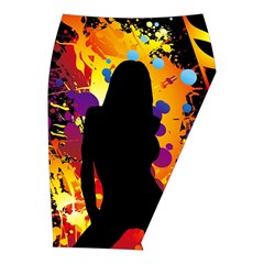 Clap Girl Midi Wrap Pencil Skirt from ArtsNow.com  Front Right 
