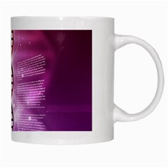 Dna White Mug from ArtsNow.com Right