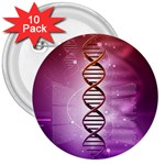 Dna 3  Button (10 pack)