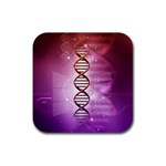 Dna Rubber Coaster (Square)