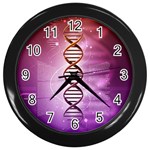 Dna Wall Clock (Black)
