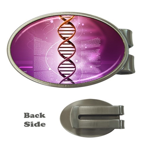 Dna Money Clip (Oval) from ArtsNow.com Front
