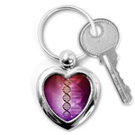 Dna Key Chain (Heart)