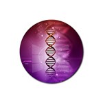 Dna Rubber Round Coaster (4 pack)