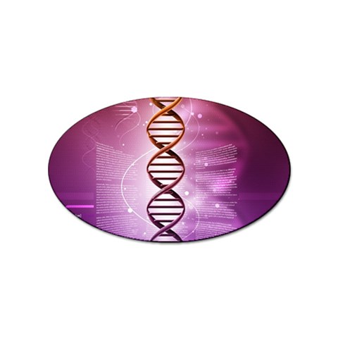 Dna Sticker Oval (100 pack) from ArtsNow.com Front