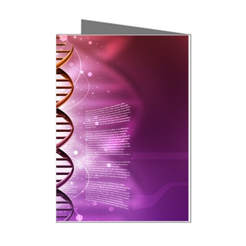 Dna Mini Greeting Cards (Pkg of 8) from ArtsNow.com Left