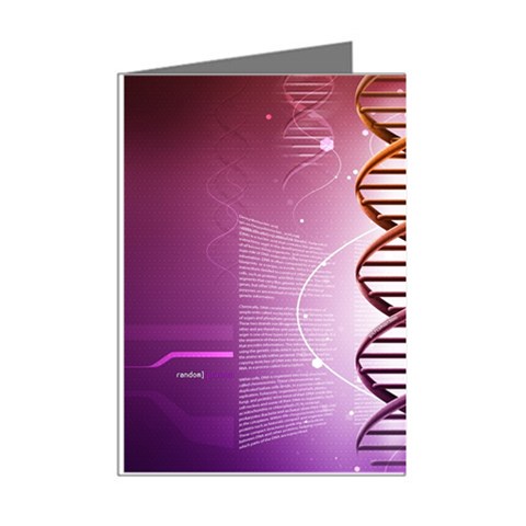 Dna Mini Greeting Cards (Pkg of 8) from ArtsNow.com Right