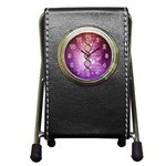 Dna Pen Holder Desk Clock