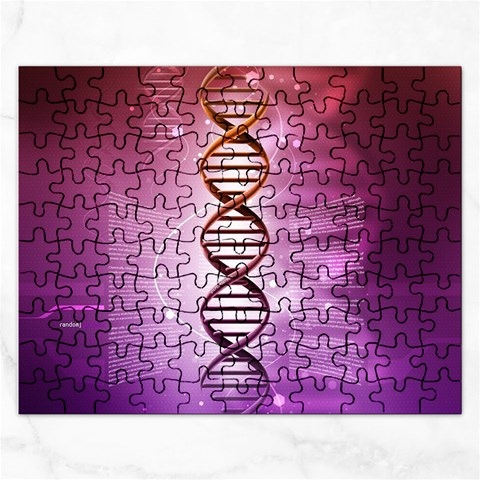 Dna Jigsaw Puzzle (Rectangular) from ArtsNow.com Front