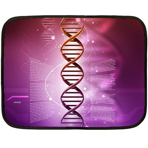 Dna Double Sided Fleece Blanket (Mini) from ArtsNow.com 35 x27  Blanket Front