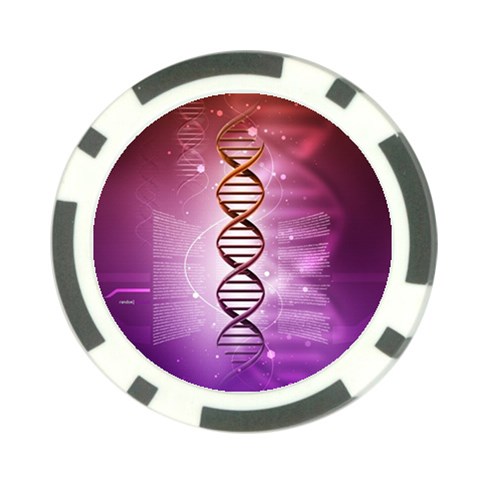 Dna Poker Chip Card Guard (10 pack) from ArtsNow.com Front