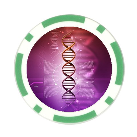 Dna Poker Chip Card Guard (10 pack) from ArtsNow.com Front