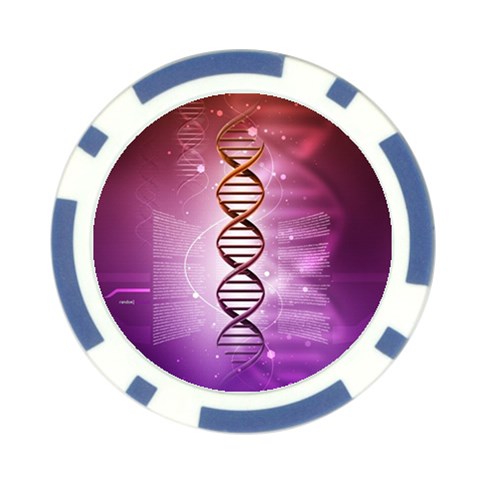 Dna Poker Chip Card Guard (10 pack) from ArtsNow.com Front