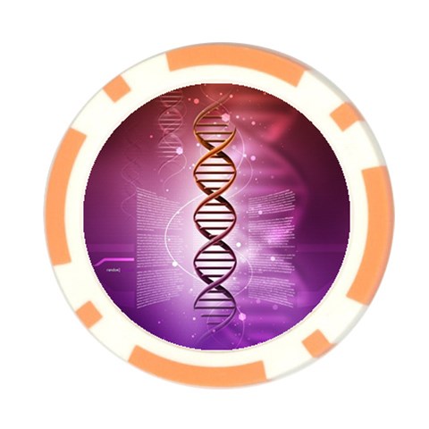 Dna Poker Chip Card Guard (10 pack) from ArtsNow.com Front