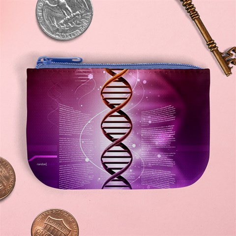 Dna Mini Coin Purse from ArtsNow.com Front