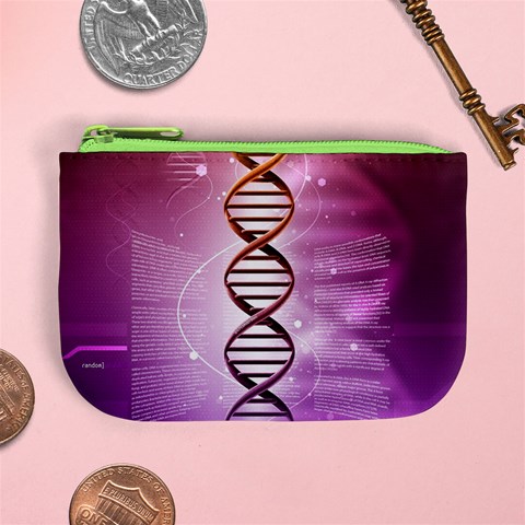 Dna Mini Coin Purse from ArtsNow.com Front