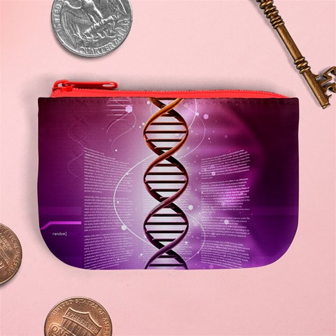 Dna Mini Coin Purse from ArtsNow.com Front