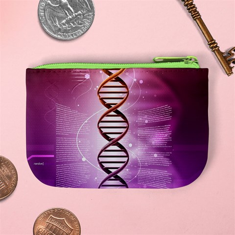 Dna Mini Coin Purse from ArtsNow.com Back