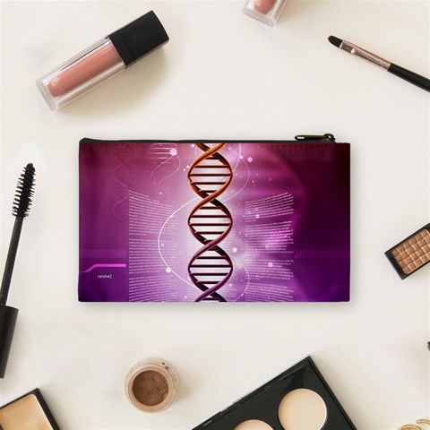 Dna Cosmetic Bag (Small) from ArtsNow.com Back