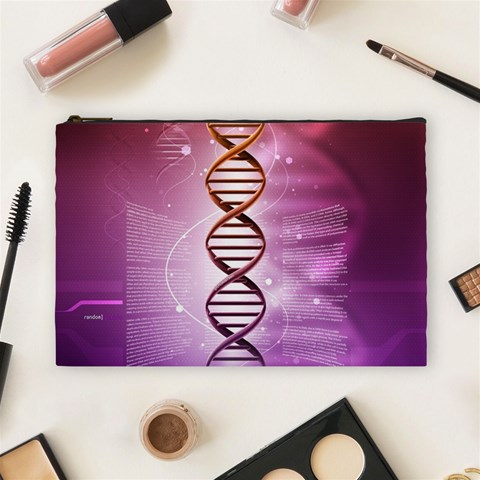 Dna Cosmetic Bag (Large) from ArtsNow.com Front