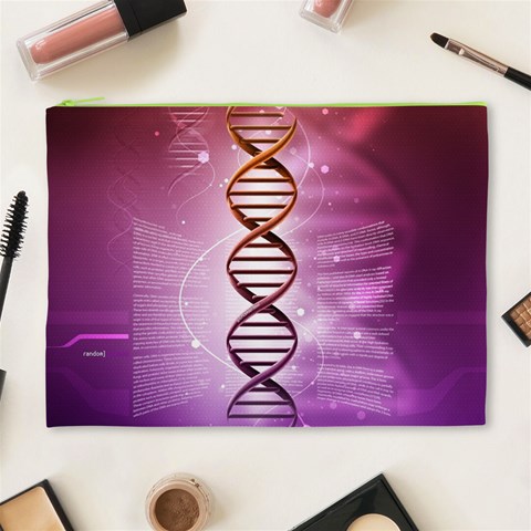Dna Cosmetic Bag (XL) from ArtsNow.com Front