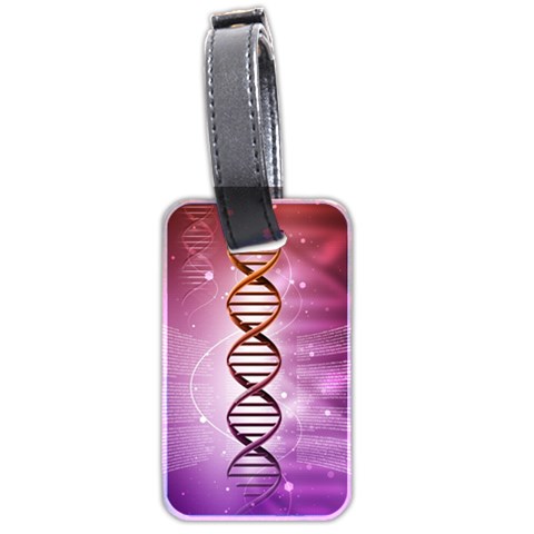 Dna Luggage Tag (two sides) from ArtsNow.com Back