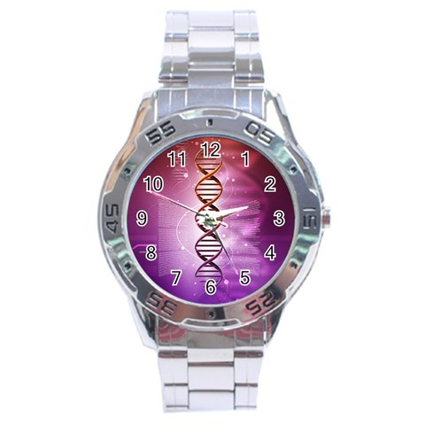 Dna Stainless Steel Analogue Watch from ArtsNow.com Front