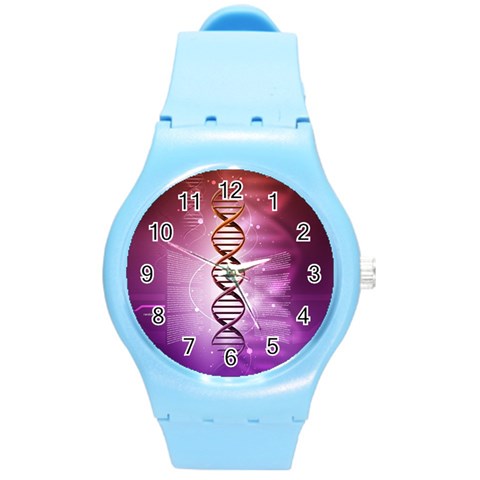 Dna Round Plastic Sport Watch (M) from ArtsNow.com Front