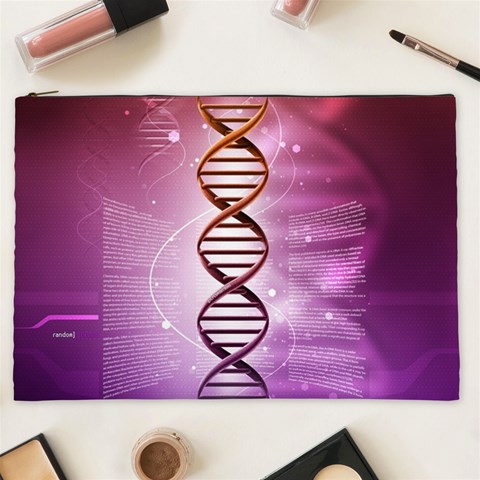 Dna Cosmetic Bag (XXL) from ArtsNow.com Front