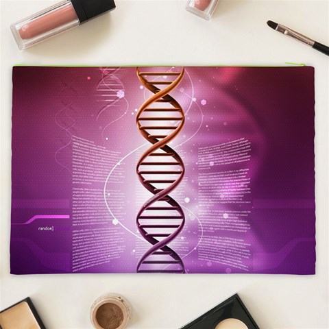 Dna Cosmetic Bag (XXL) from ArtsNow.com Back
