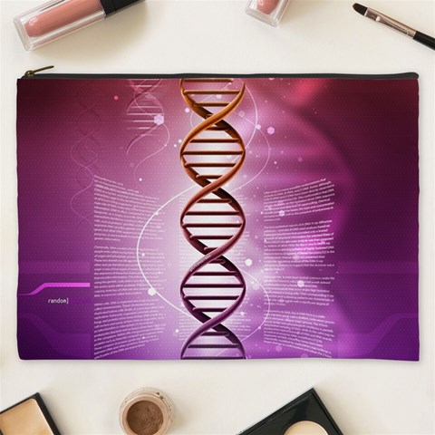 Dna Cosmetic Bag (XXXL) from ArtsNow.com Front