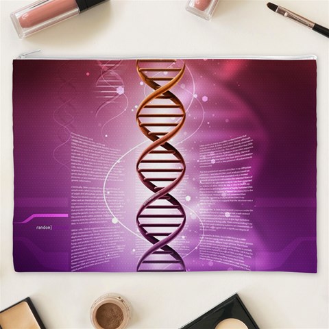Dna Cosmetic Bag (XXXL) from ArtsNow.com Front