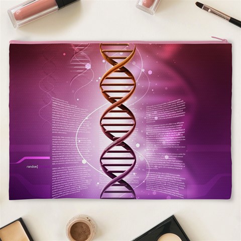 Dna Cosmetic Bag (XXXL) from ArtsNow.com Back