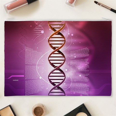Dna Cosmetic Bag (XXXL) from ArtsNow.com Back