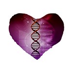 Dna Standard 16  Premium Heart Shape Cushion 