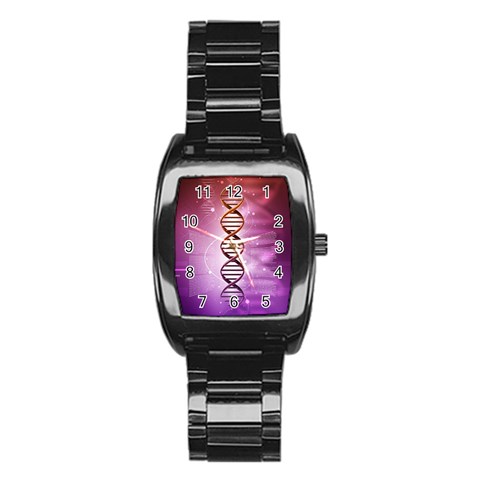 Dna Stainless Steel Barrel Watch from ArtsNow.com Front