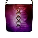 Dna Flap Closure Messenger Bag (L)