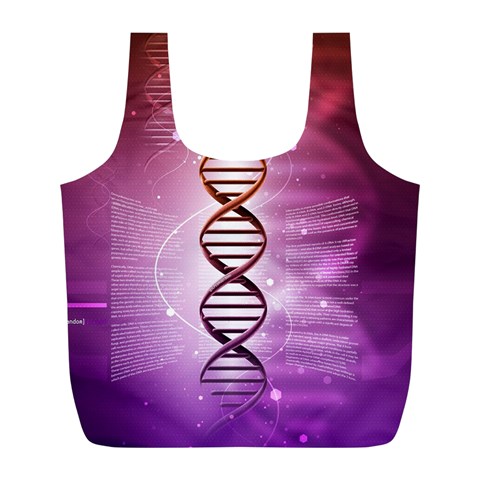 Dna Full Print Recycle Bag (L) from ArtsNow.com Front