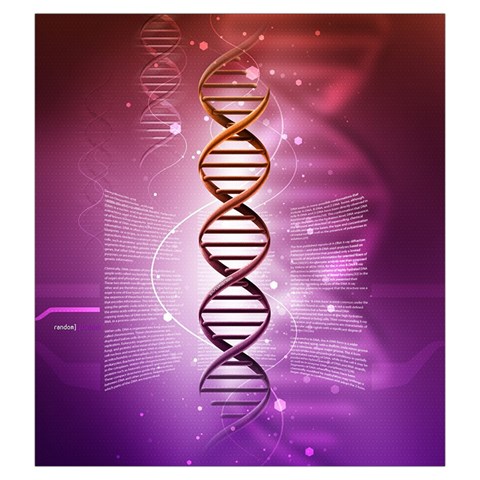 Dna Drawstring Pouch (Large) from ArtsNow.com Front