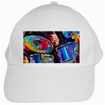 Dram Abstrak White Cap